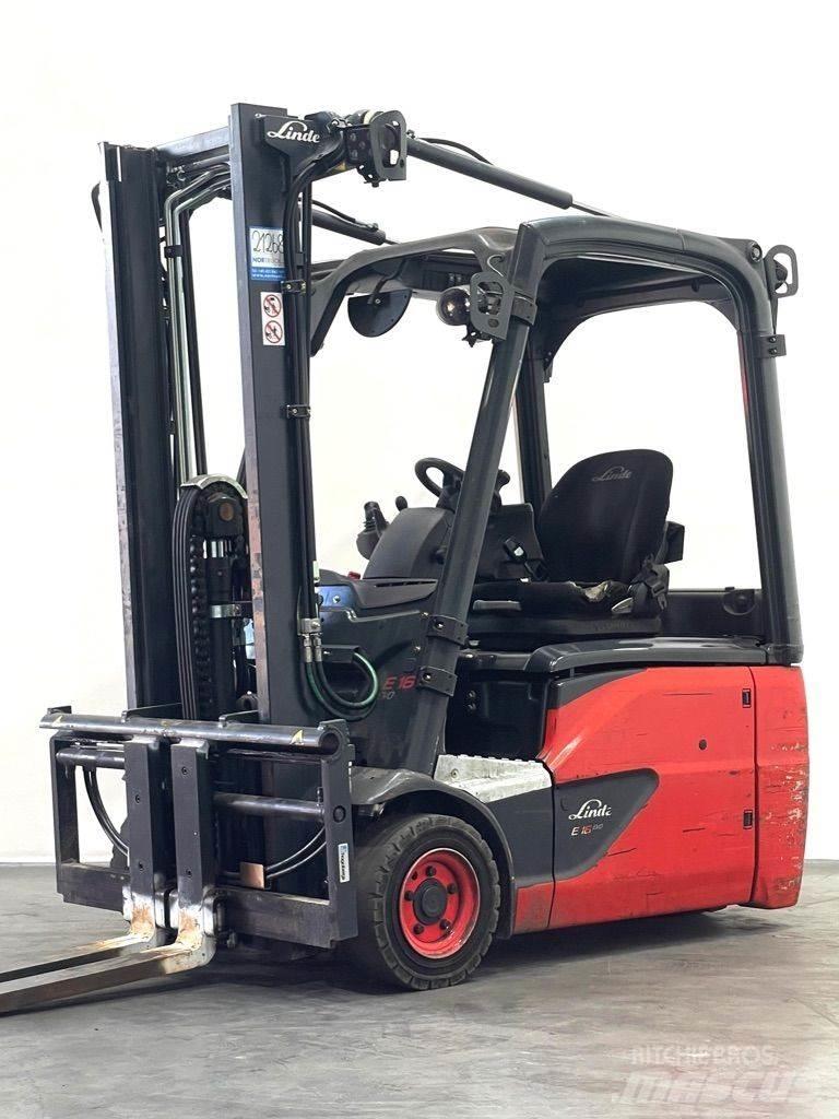 Linde E16-386-EVO Электропогрузчики