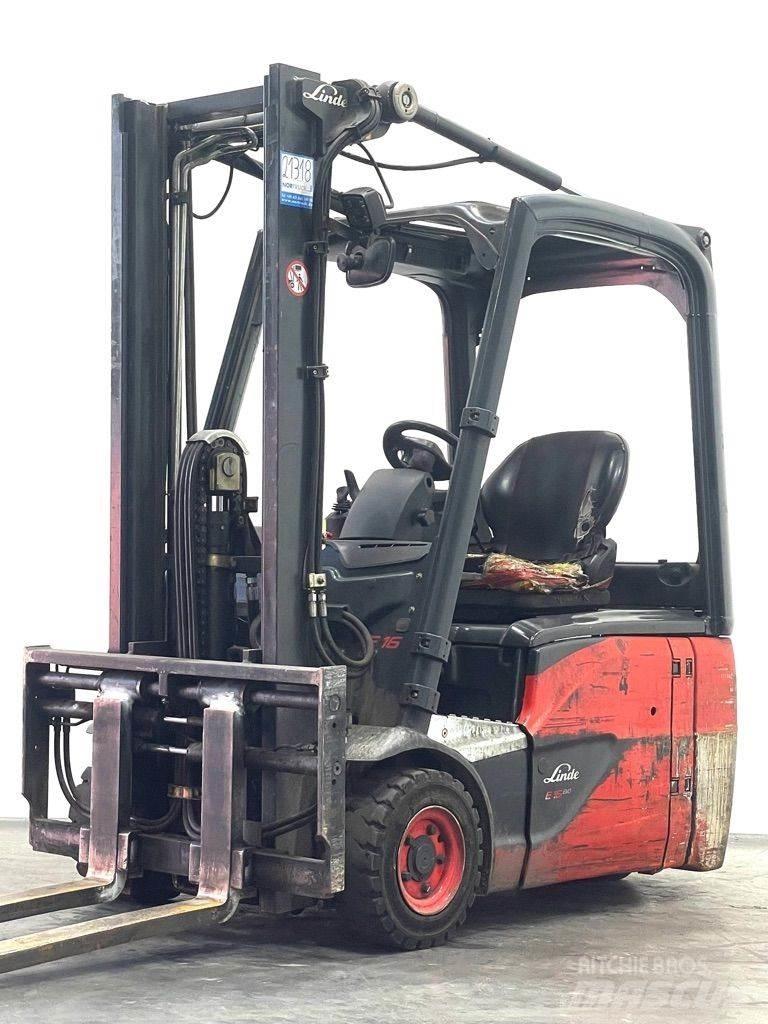 Linde E16-386-EVO Электропогрузчики