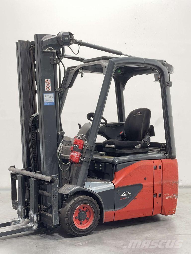 Linde E16C-02-386 Электропогрузчики