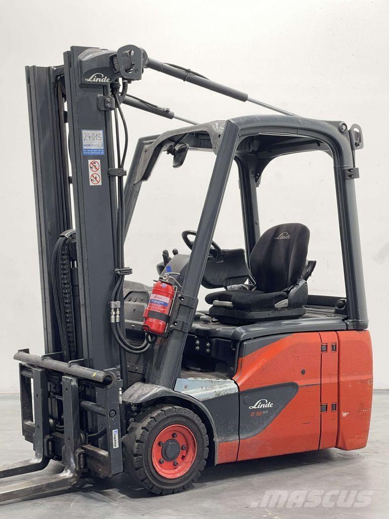 Linde E16C-02-386 Электропогрузчики