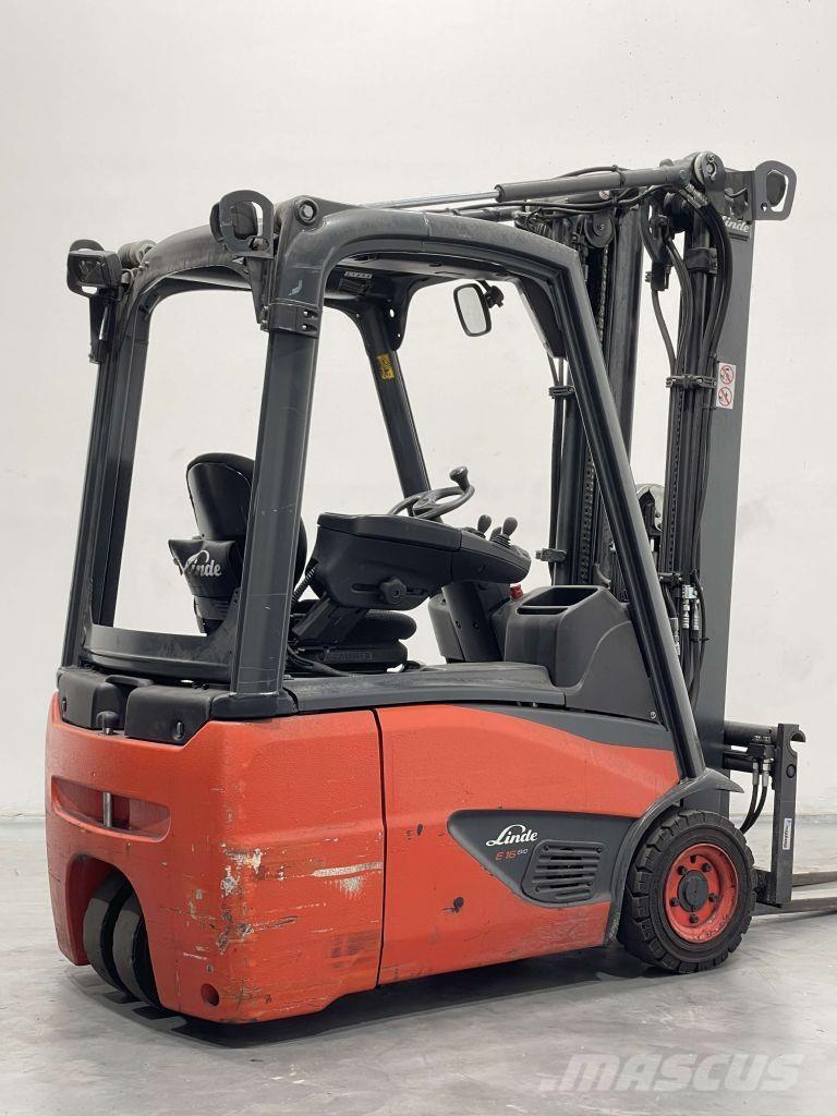 Linde E16C-02-386 Электропогрузчики