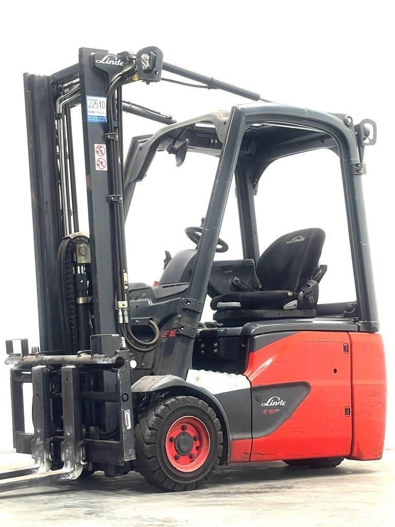 Linde E16C-386-EVO Электропогрузчики