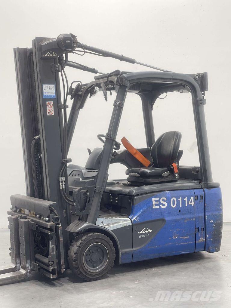 Linde E16L-02-386 Электропогрузчики