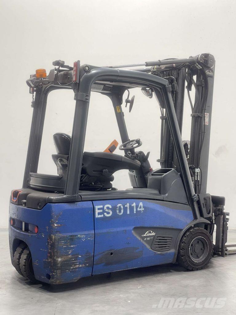 Linde E16L-02-386 Электропогрузчики