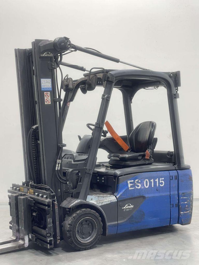 Linde E16L-02-386 Электропогрузчики