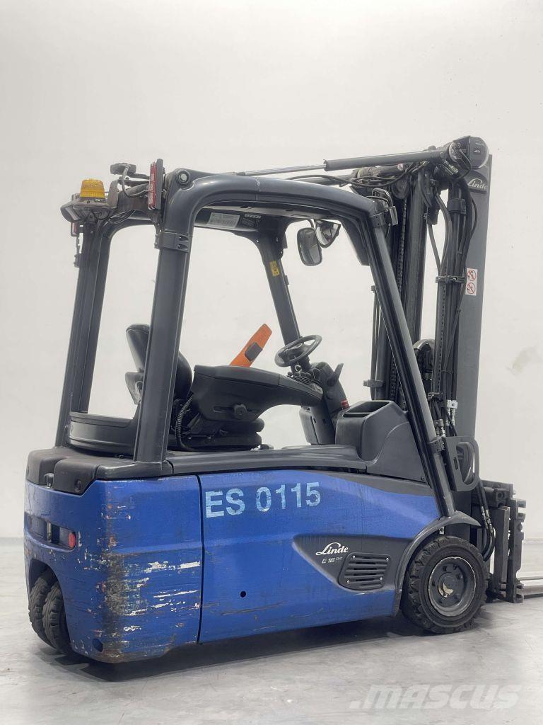 Linde E16L-02-386 Электропогрузчики