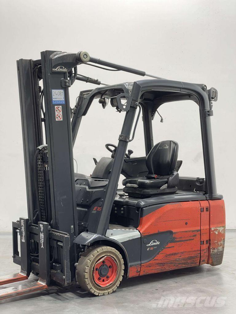 Linde E16L-02-386 Электропогрузчики