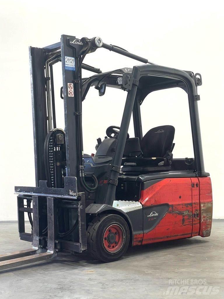 Linde E16L-386-EVO Электропогрузчики