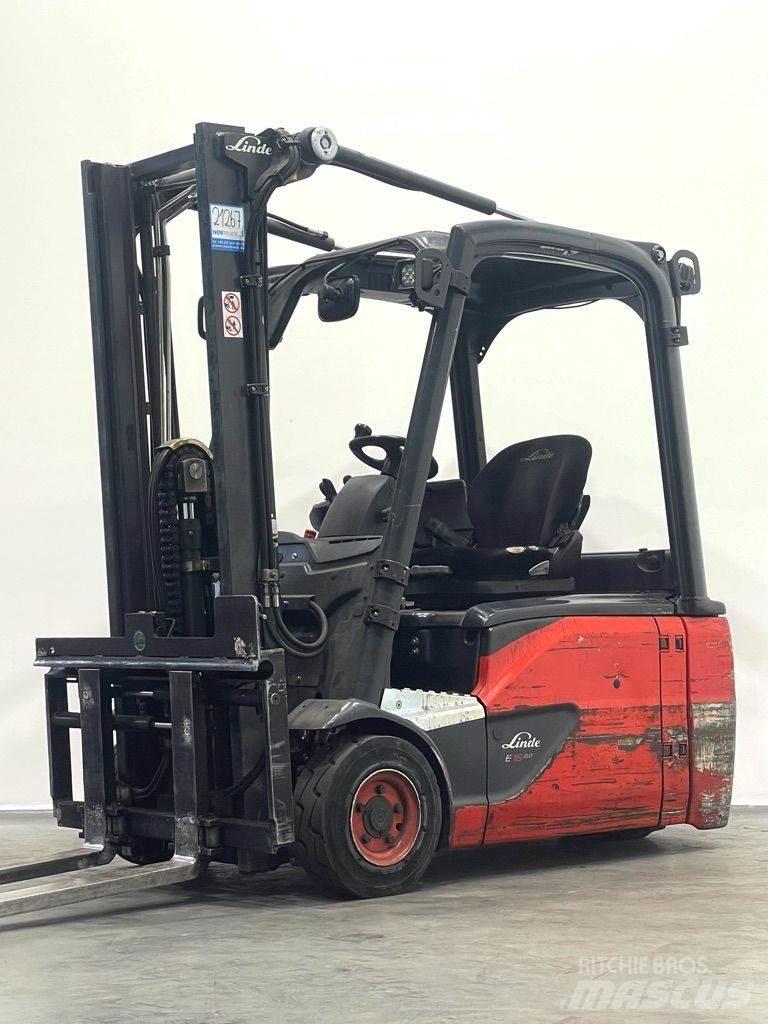 Linde E16L-386-EVO Электропогрузчики