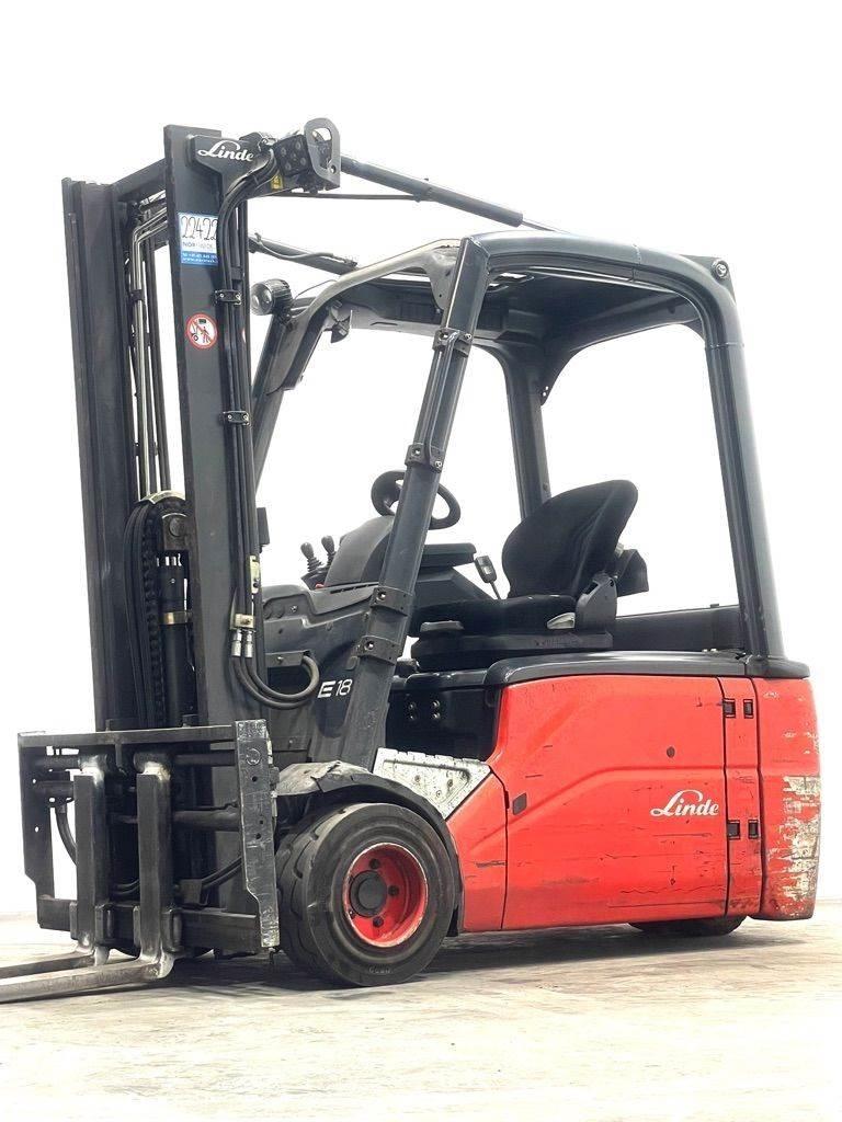 Linde E18L-386 Электропогрузчики