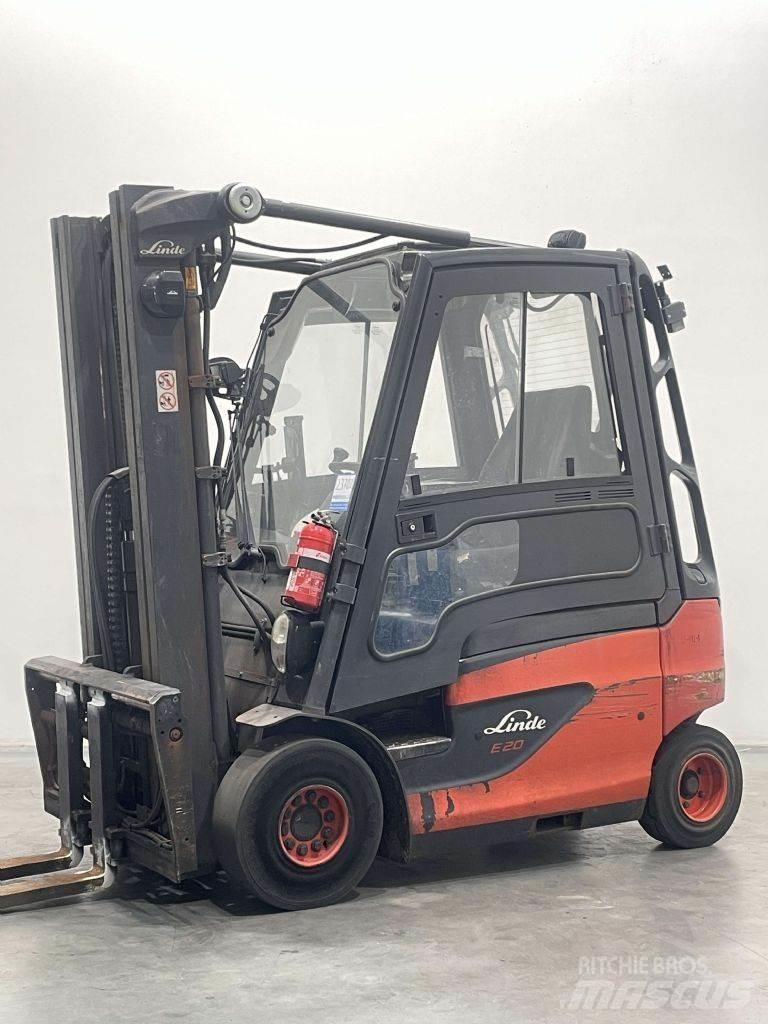 Linde E20-01-387 Электропогрузчики