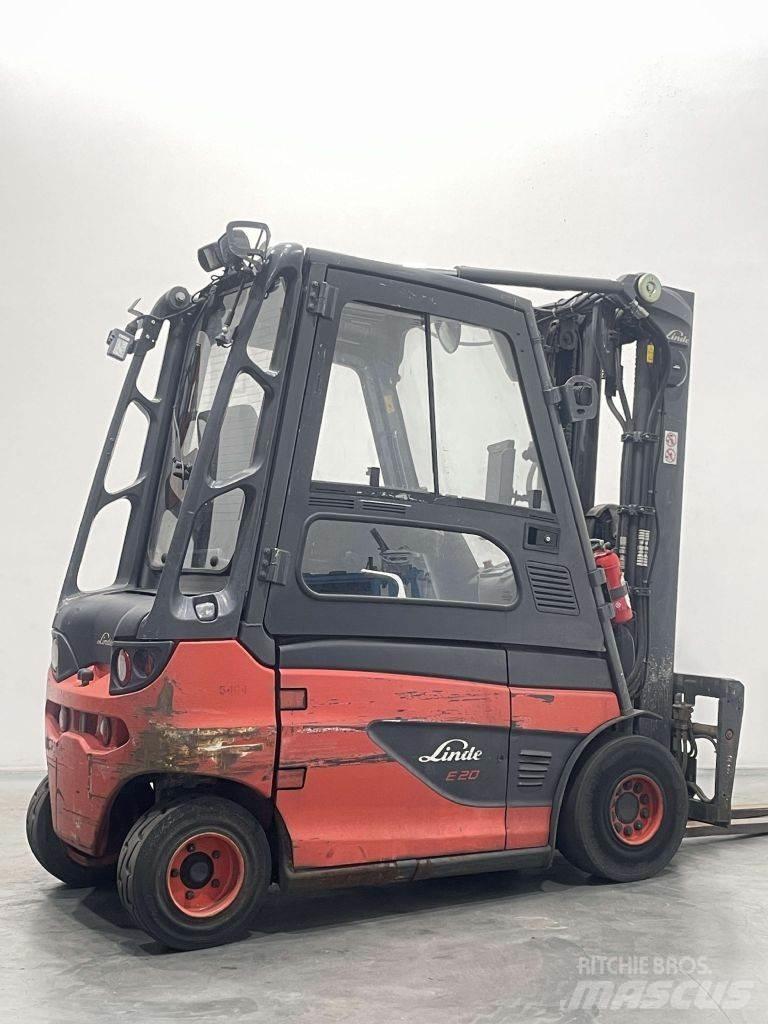 Linde E20-01-387 Электропогрузчики
