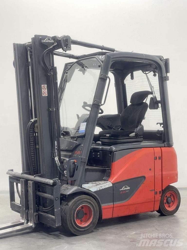 Linde E20PH-02-386 Электропогрузчики