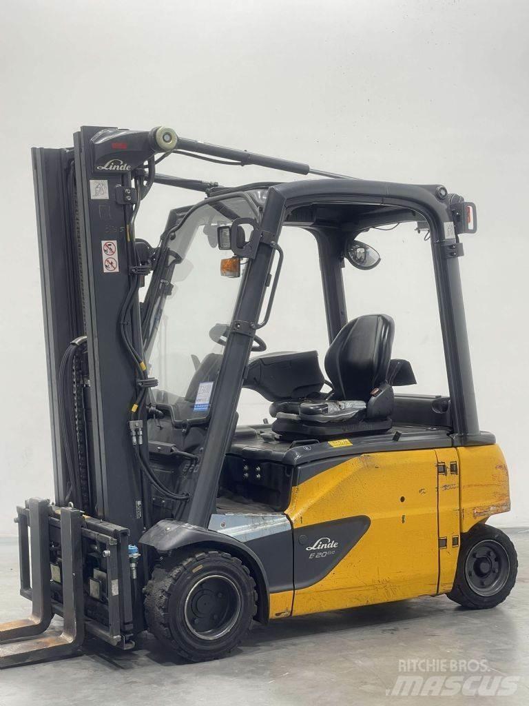 Linde E20PL-02-386 Электропогрузчики
