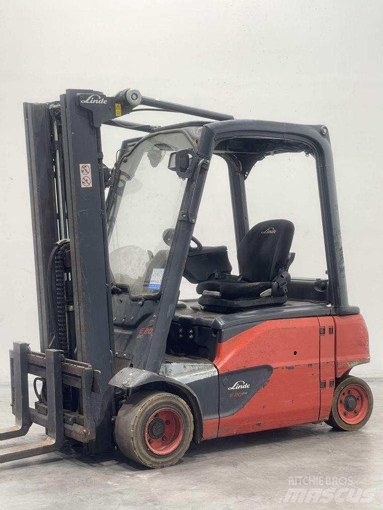 Linde E20PL-02-386 Электропогрузчики