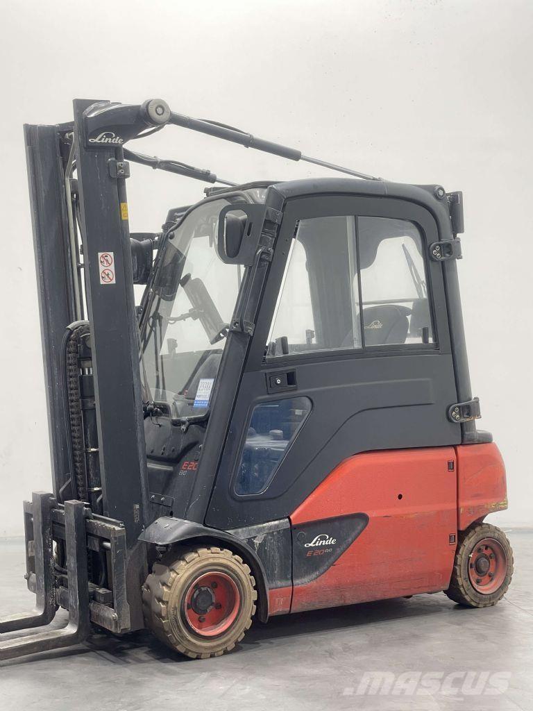 Linde E20PL-02-386 Электропогрузчики