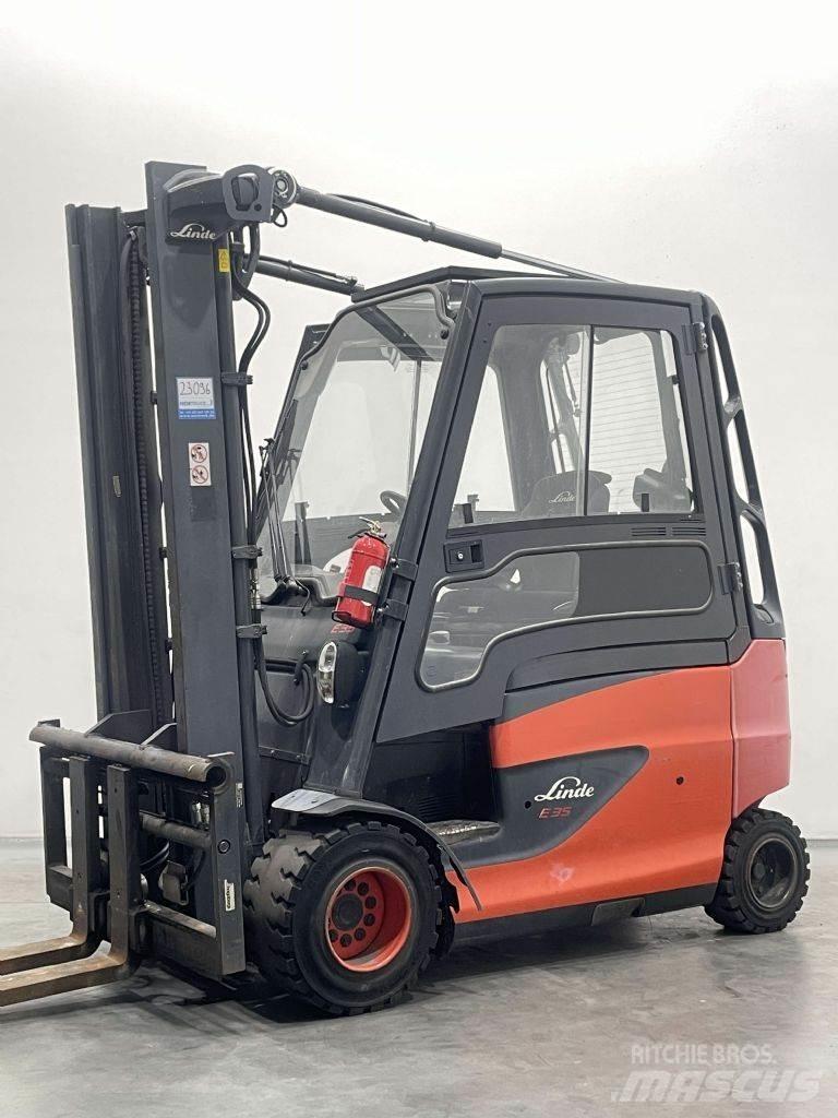 Linde E35HL-01-387 Электропогрузчики