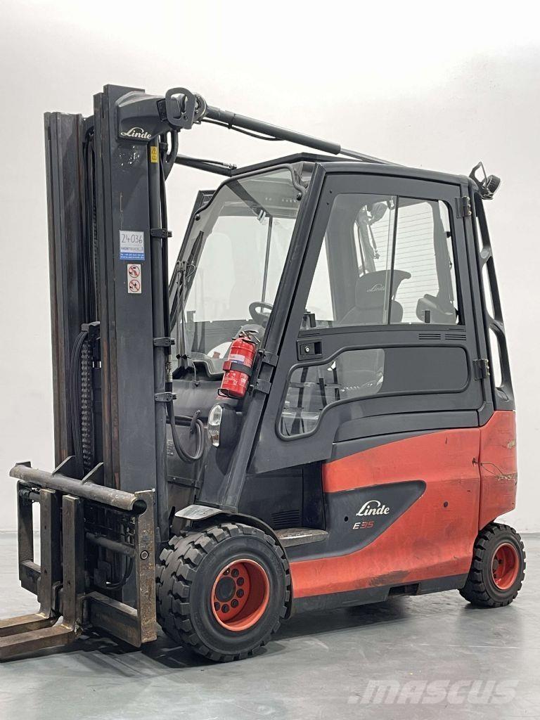 Linde E35HL-01-387 Электропогрузчики