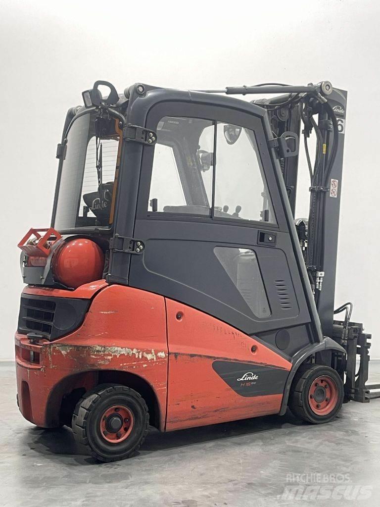 Linde H16T-01-391 Газовые погрузчики