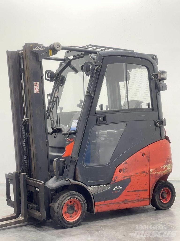 Linde H16T-01-391 Газовые погрузчики