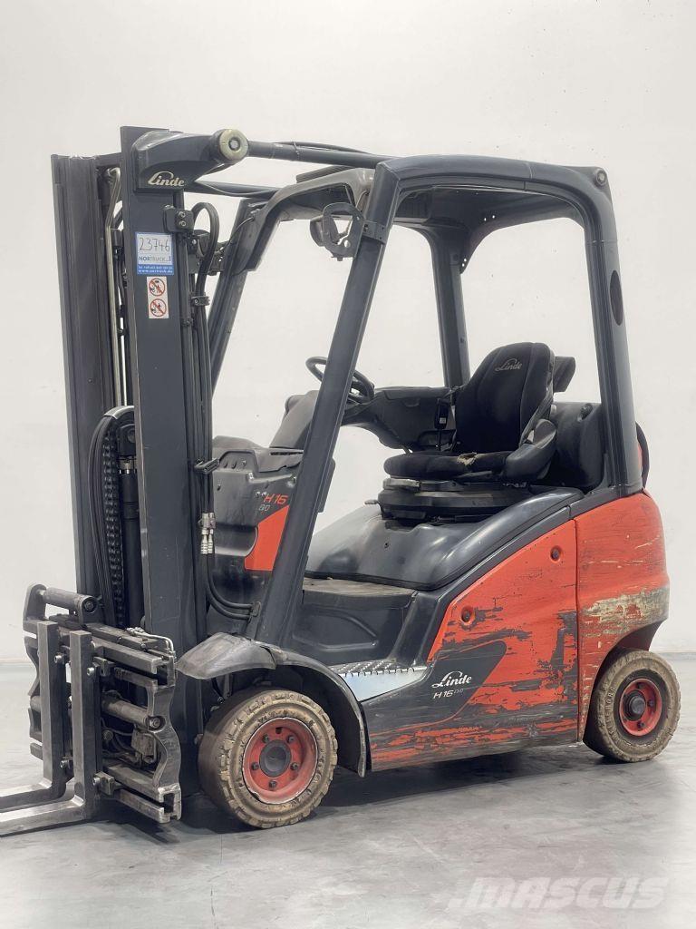 Linde H16T-01-391 Газовые погрузчики