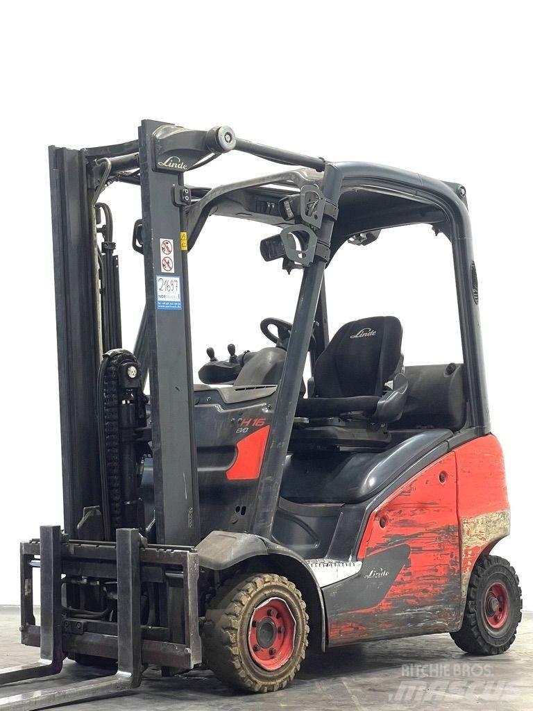 Linde H16T-391-EVO Газовые погрузчики