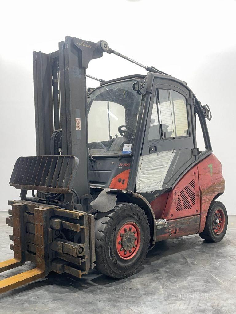 Linde H50D-02-394 Дизельные погрузчики