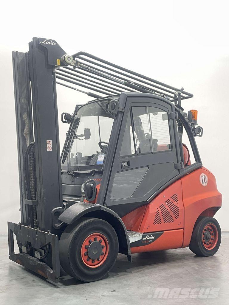 Linde H50T-02/600-394 Газовые погрузчики