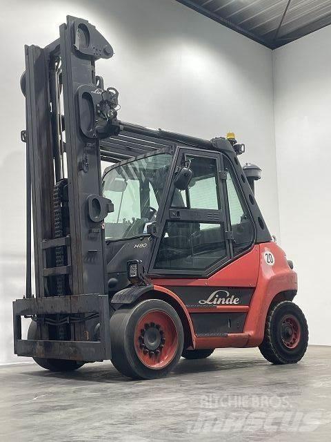 Linde H80D-02-396 Дизельные погрузчики