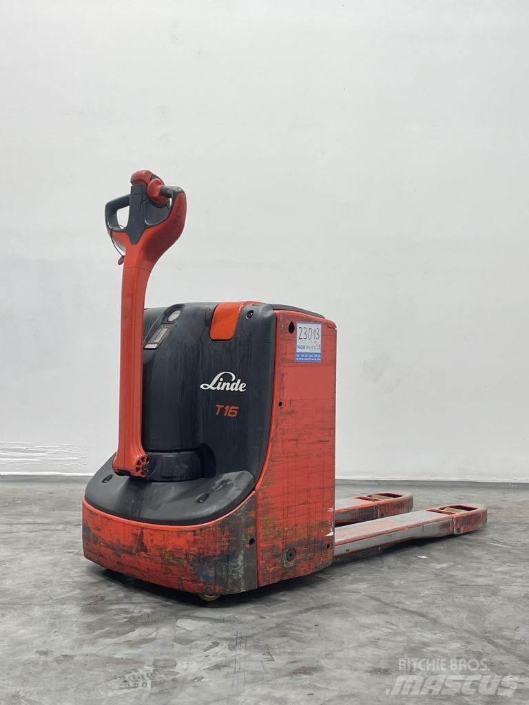 Linde T16-1152 Ручные электрические тележки