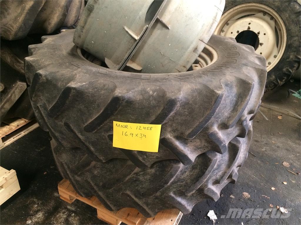  16.9x34 dubbelmontage Шины и колёса
