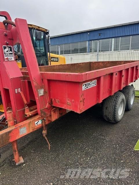 Bigab 8-12 VÄXLARVAGN Комплектующие для погрузочных и сельхозмашин