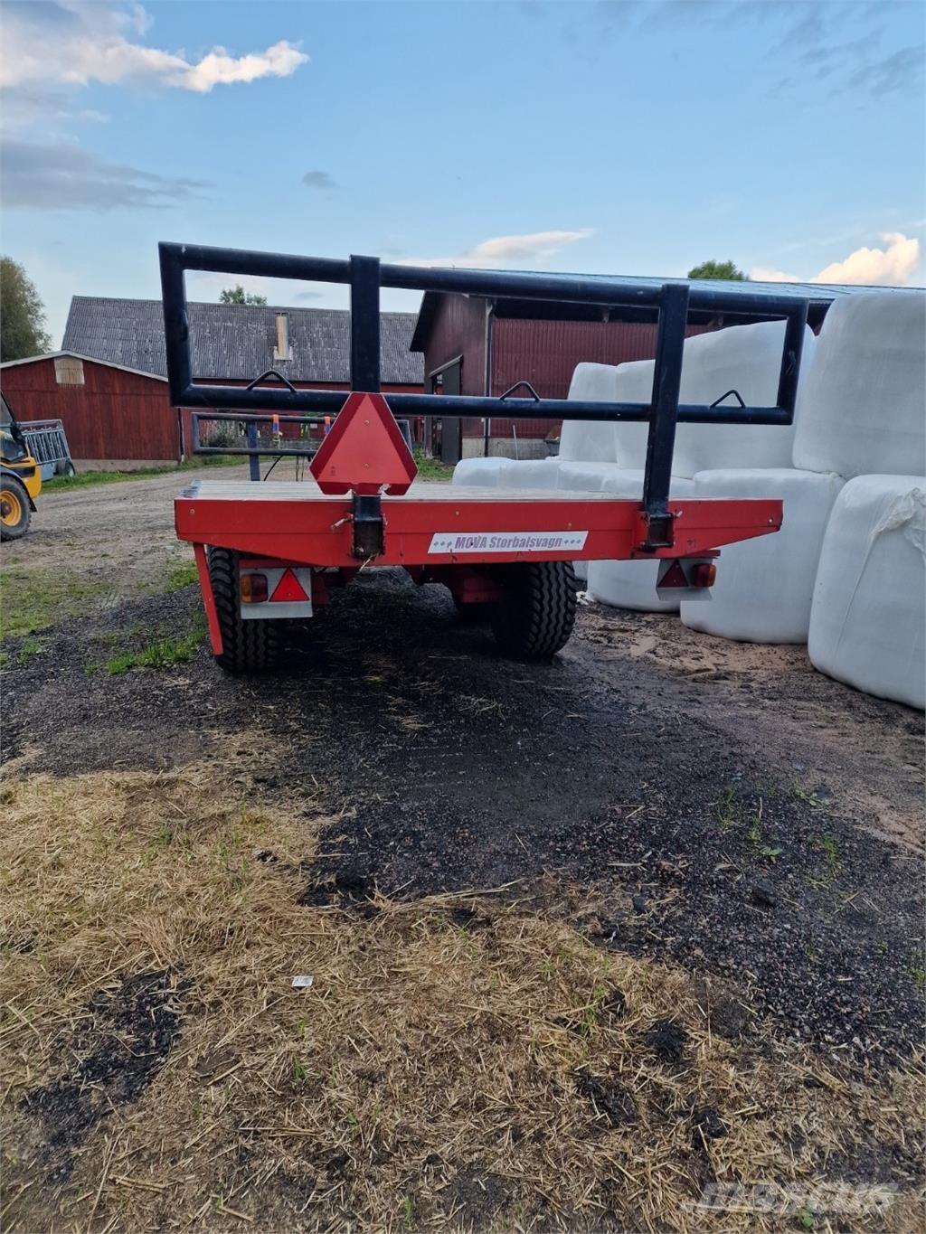 Mova 10T BALKÄRRA Прицепы для тюков и рулонов
