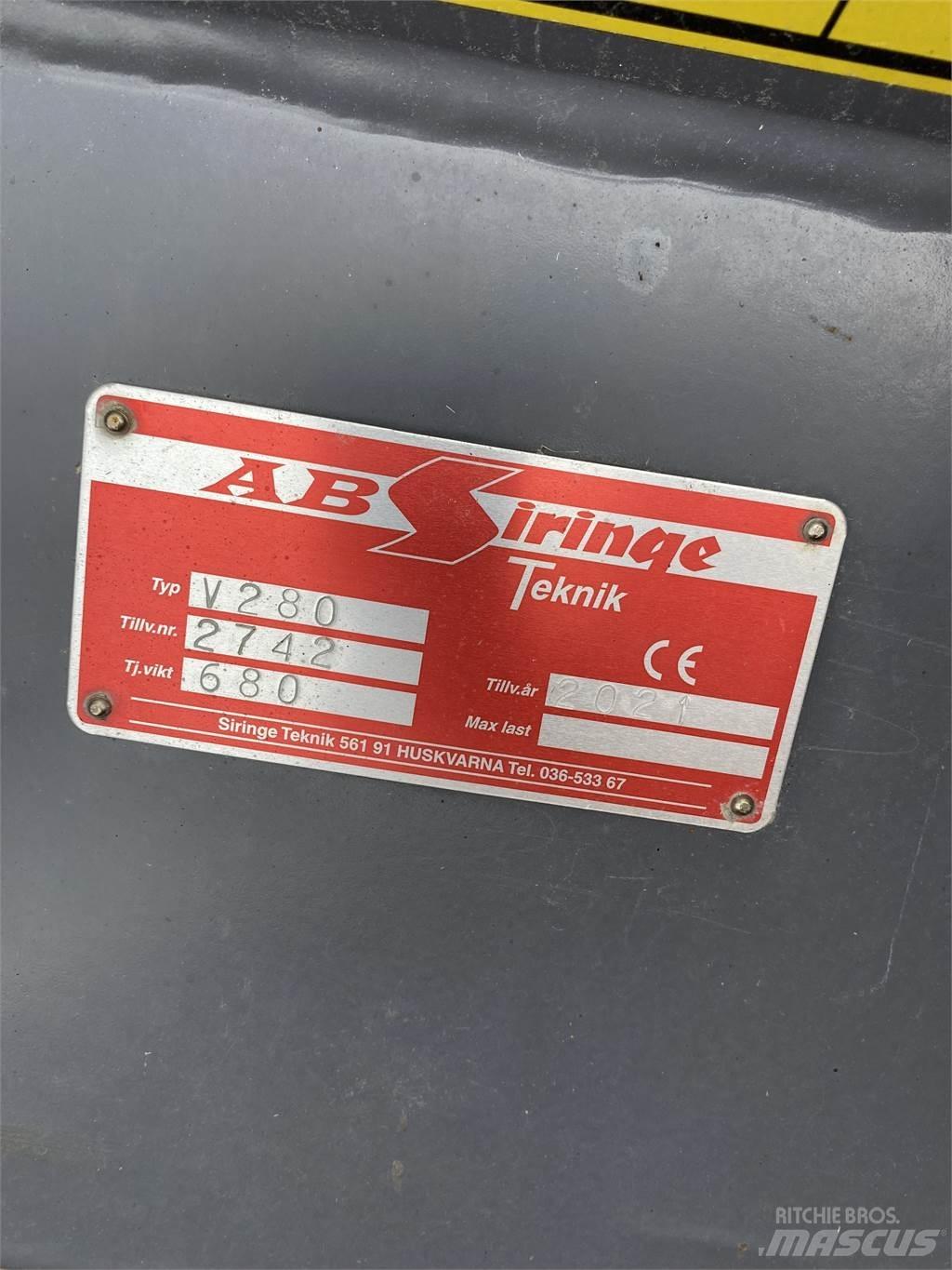 Siringe 280 VIKPLOG Снежные отвалы и плуги