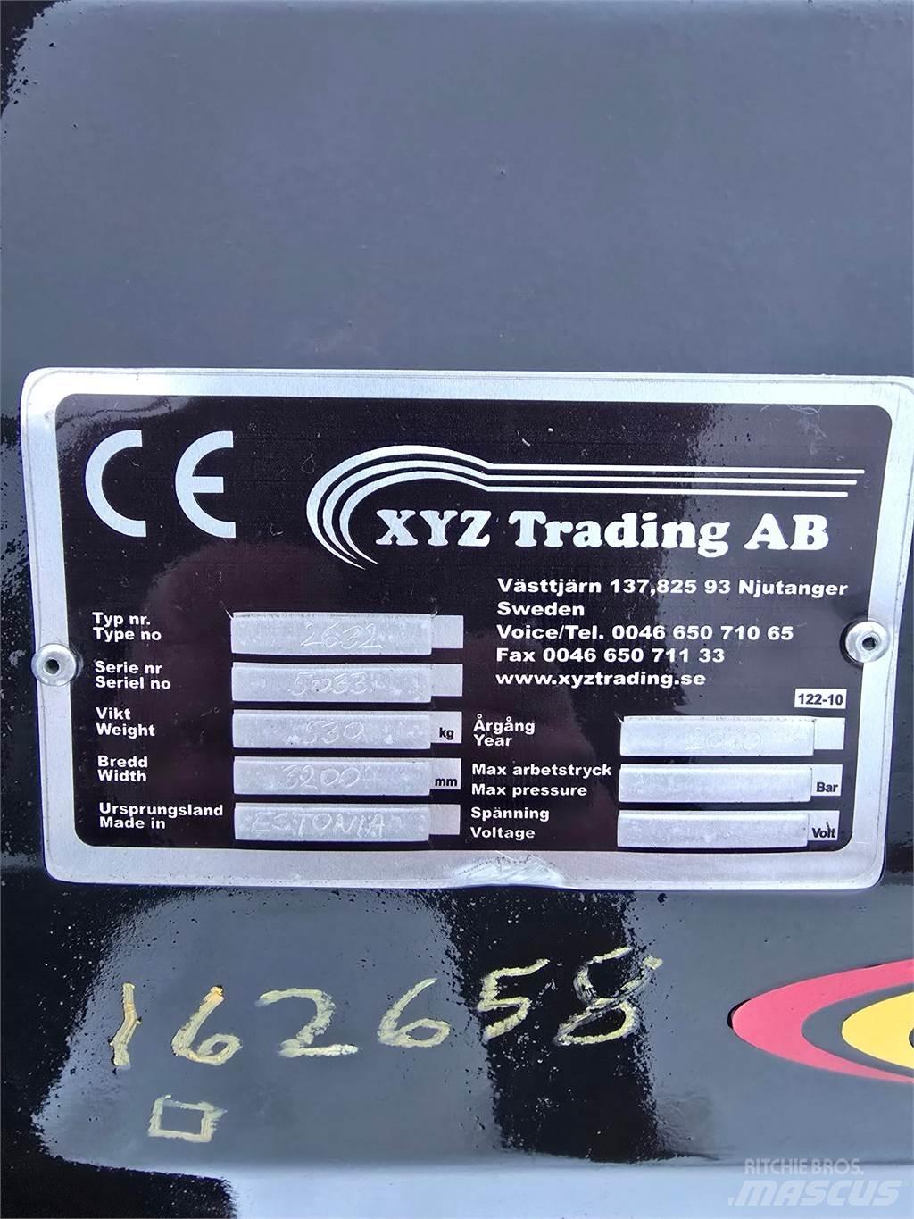 XYZ 2606 Снежные отвалы и плуги