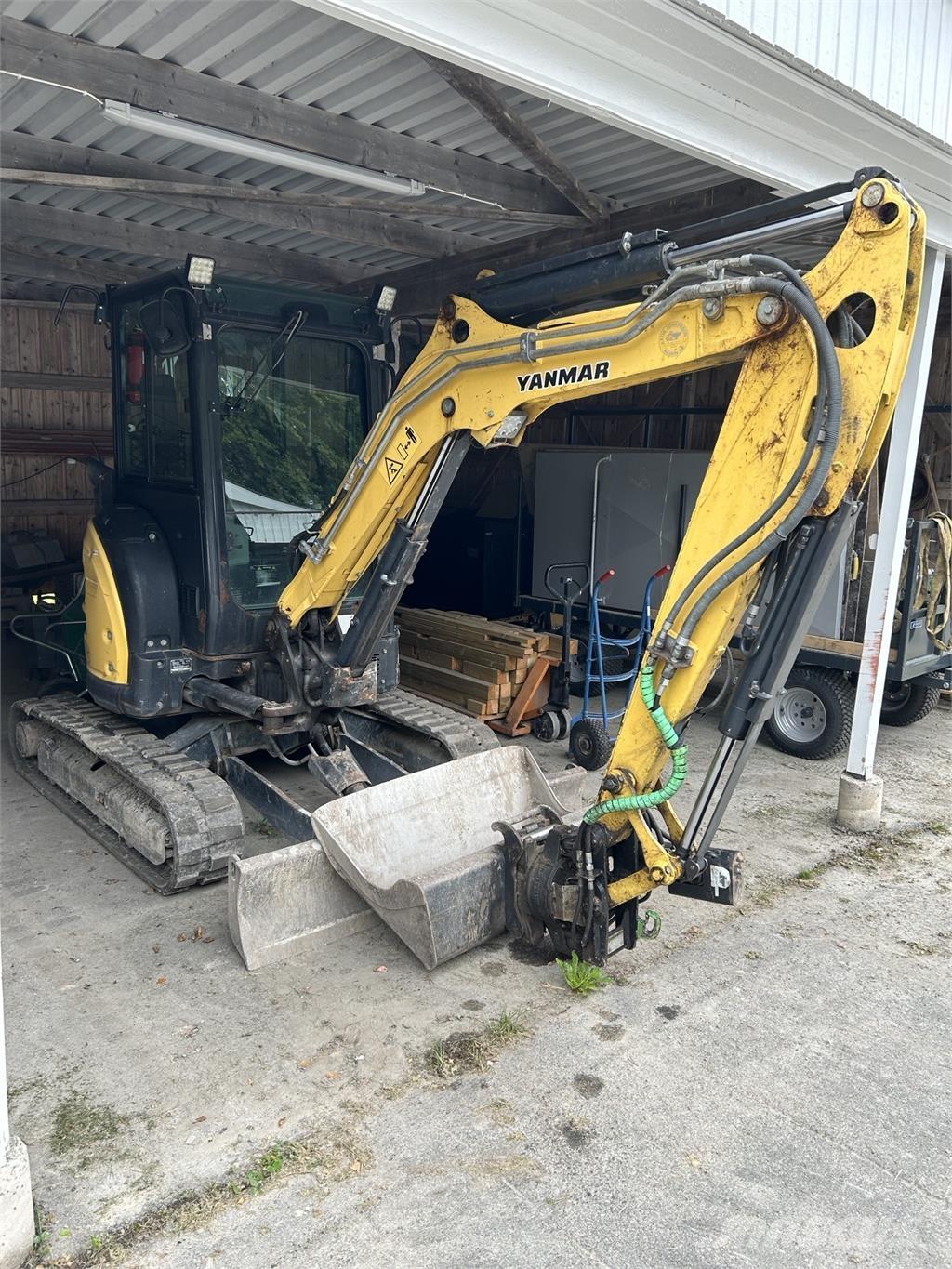 Yanmar VIO 38 GRÄVARE Фронтальные погрузчики