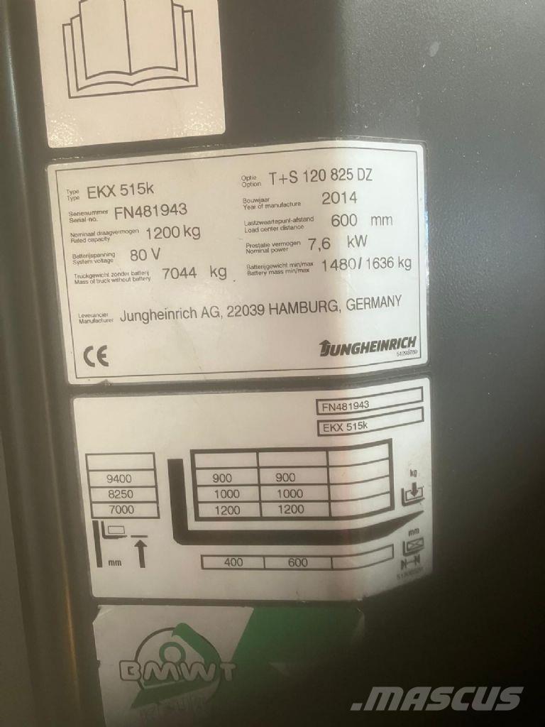 Jungheinrich EKX 515k Высотные комплектовщики