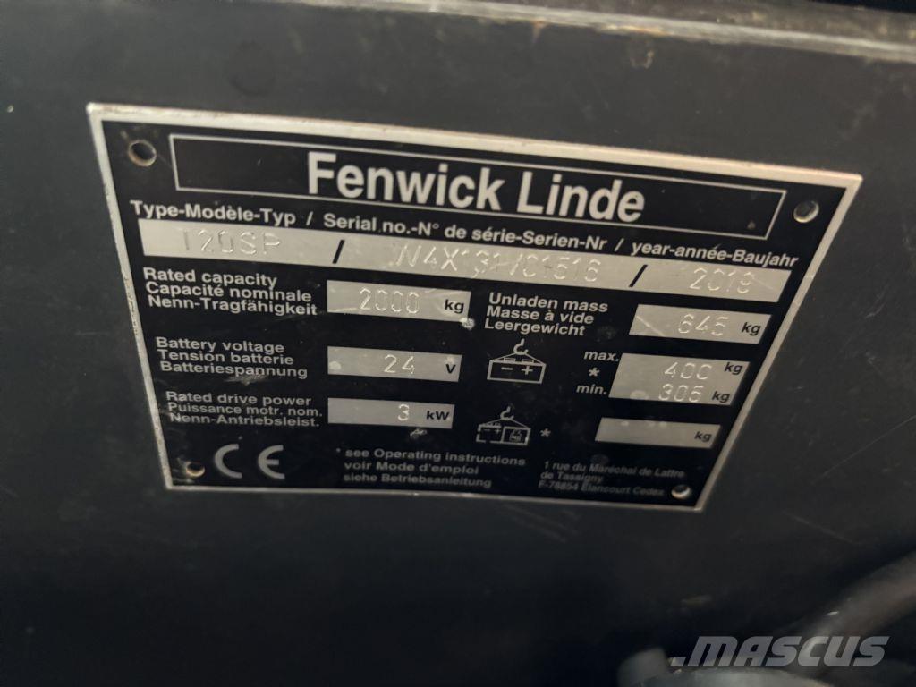 Linde T20 SP Самоходные электроштабелёры