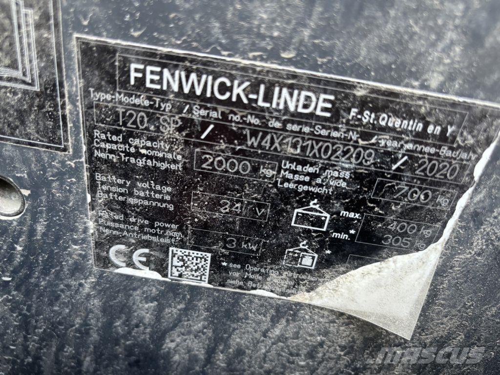 Linde T20 SP Самоходные электроштабелёры