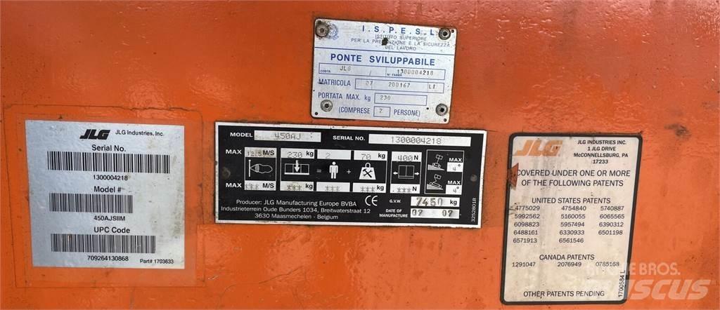JLG  Коленчатые подъемники