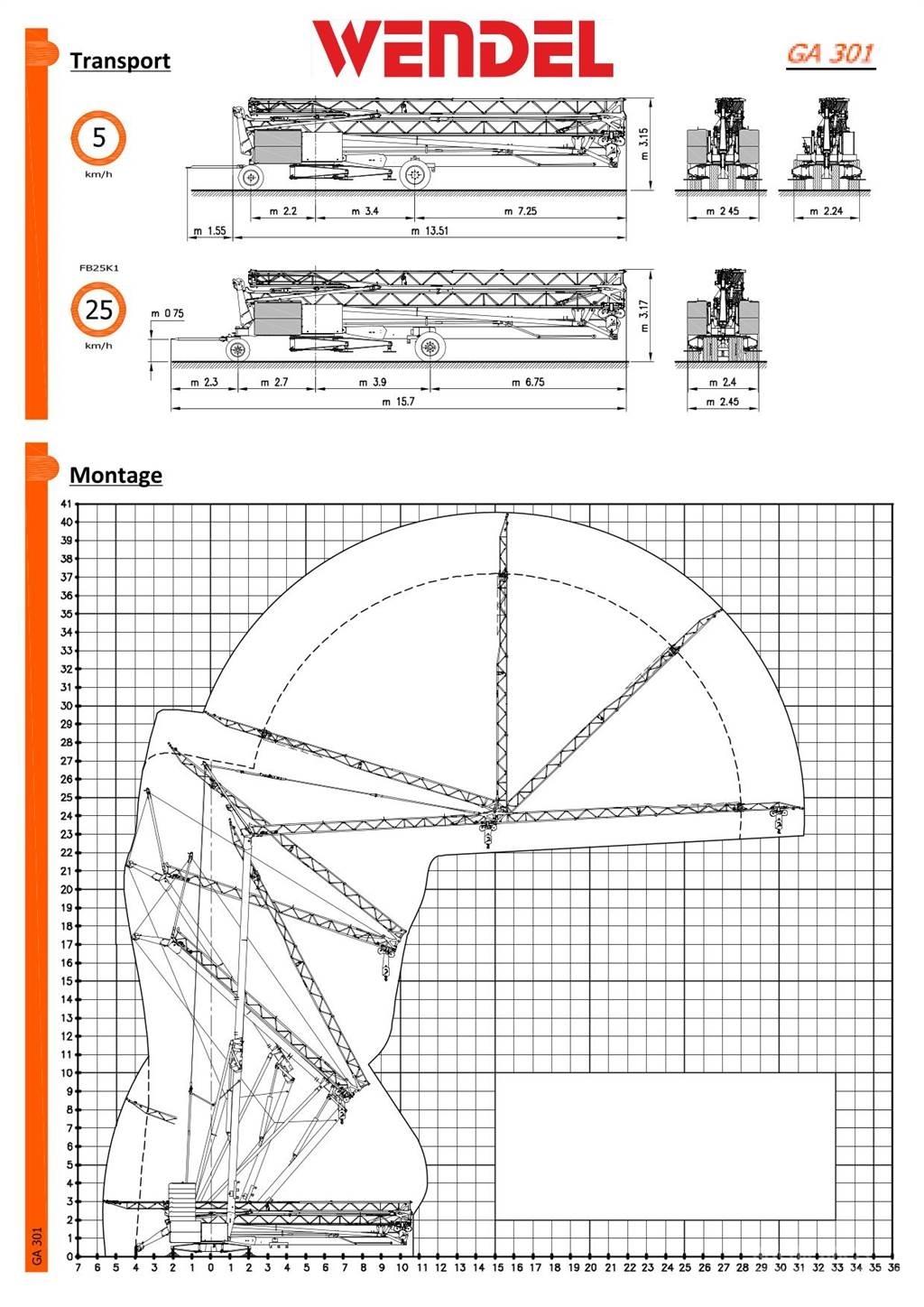 FB GRU GA 301 Башенные краны