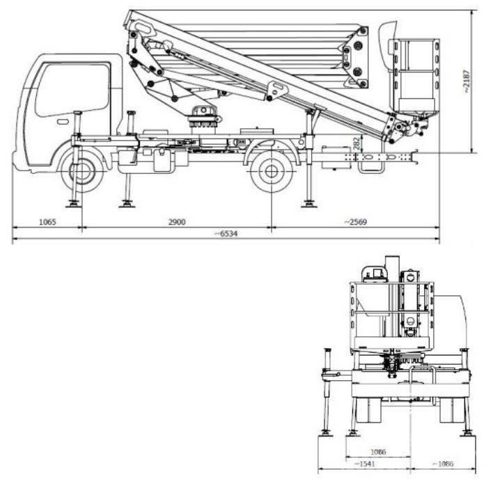 Safi SCA 23 HE Автовышки