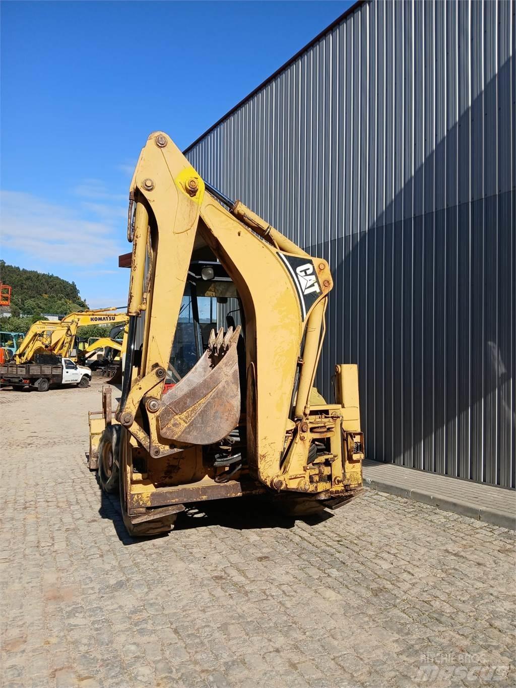 CAT 428B Экскаваторы-погрузчики