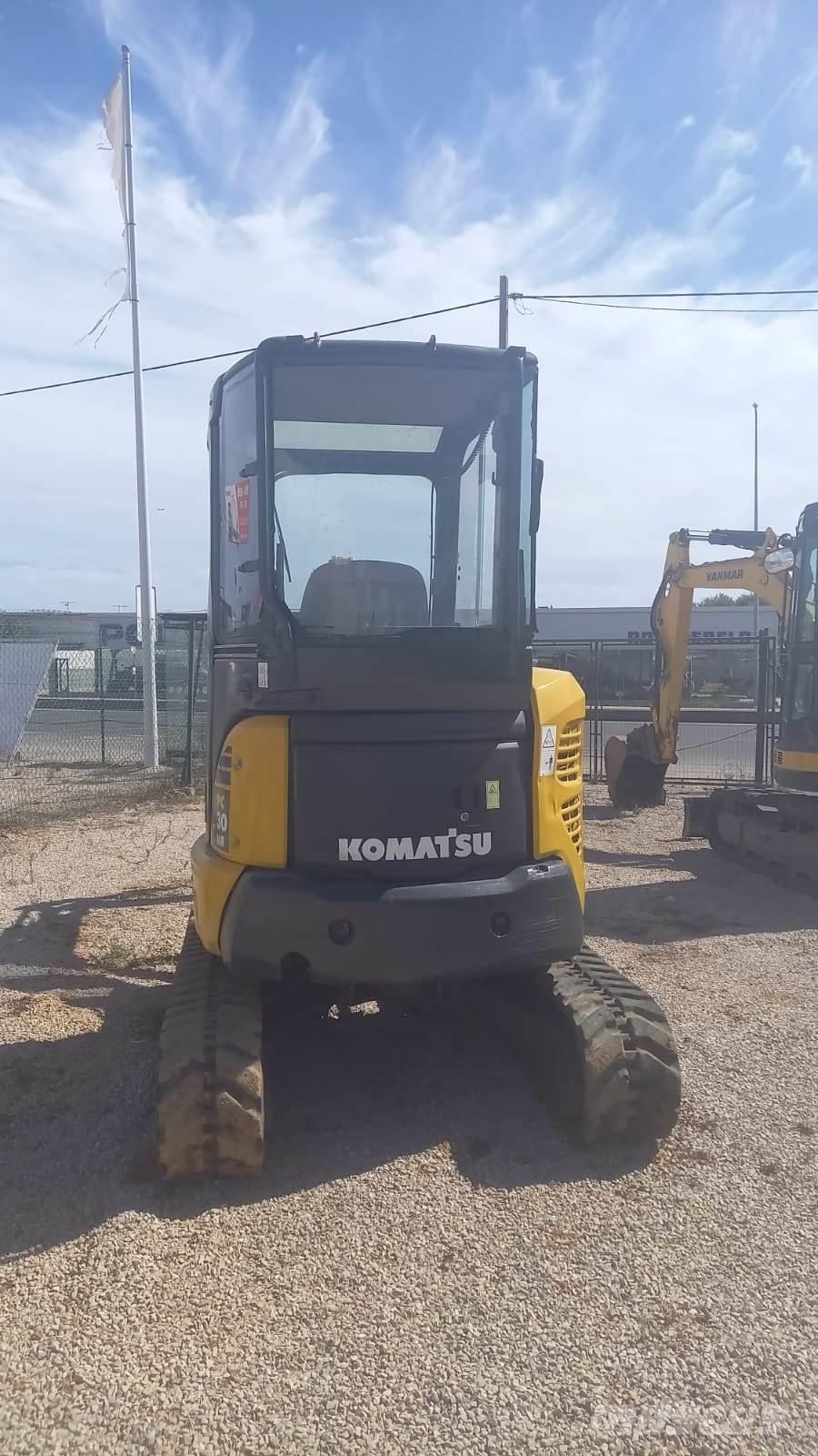 Komatsu PC30MR-2 Мини-экскаваторы