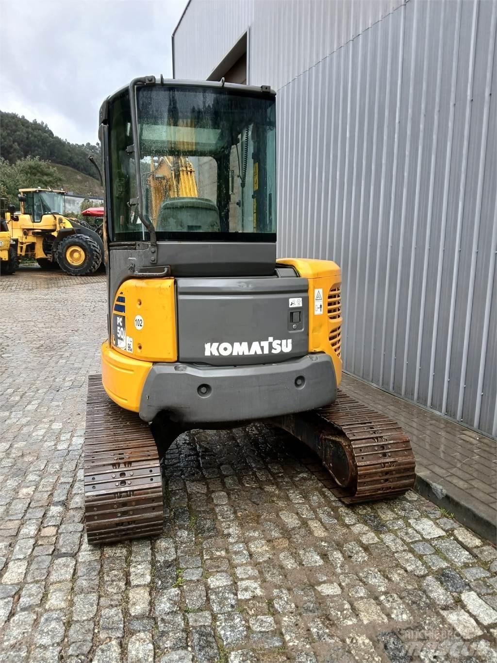 Komatsu PC50MR-2 Мини-экскаваторы
