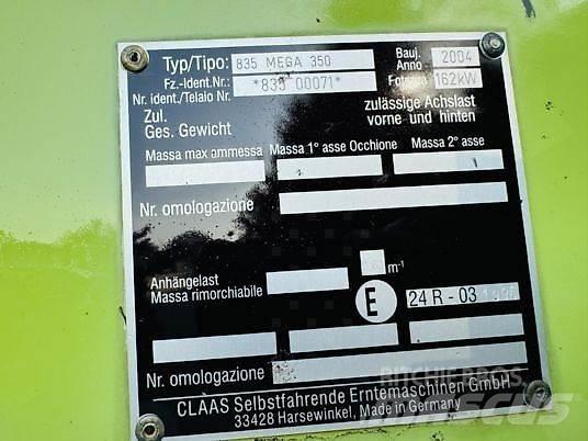 CLAAS MEGA 350 Зерноуборочные комбайны
