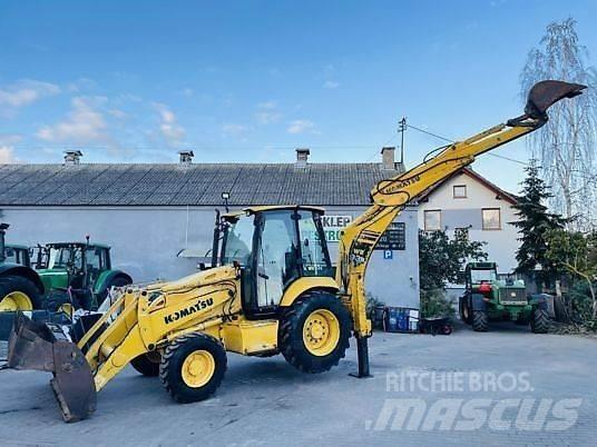 Komatsu WB 93R Гусеничные экскаваторы