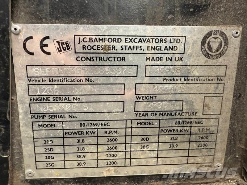 JCB TLT30G Телескопические погрузчики