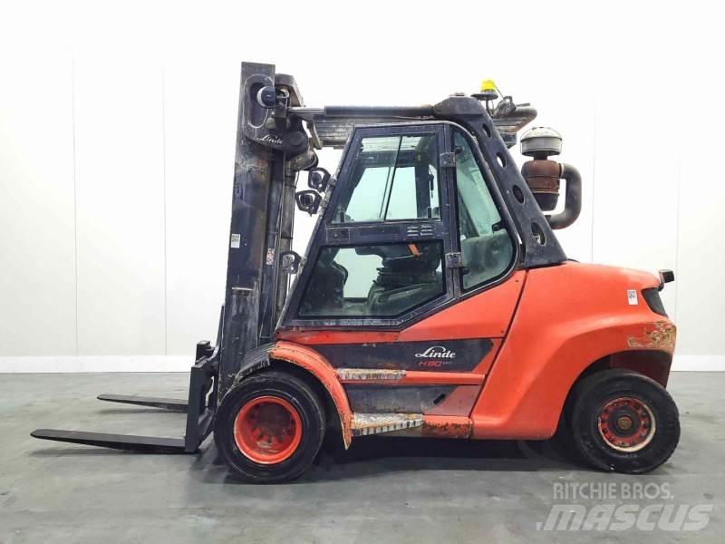 Linde H80D-03/900 396 Дизельные погрузчики