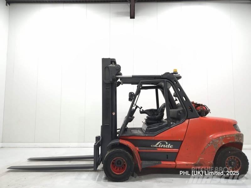Linde H80T-02/1100 (RENTAL) Газовые погрузчики